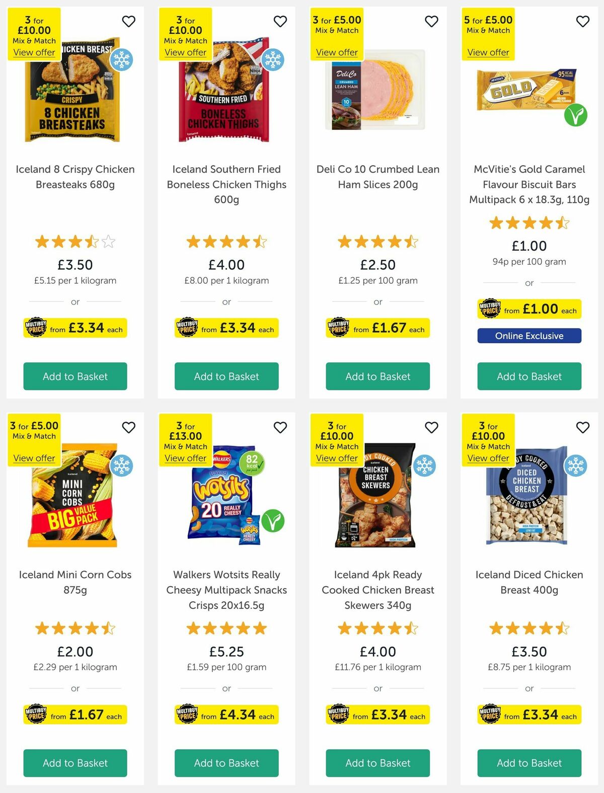 Iceland Offers from 11 April