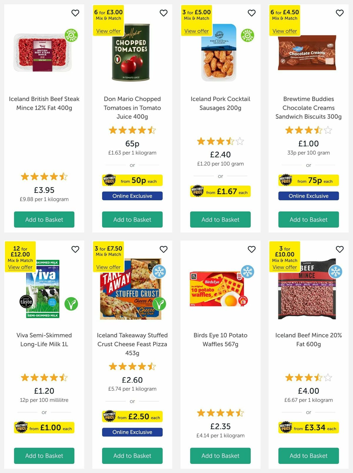 Iceland Offers from 11 April