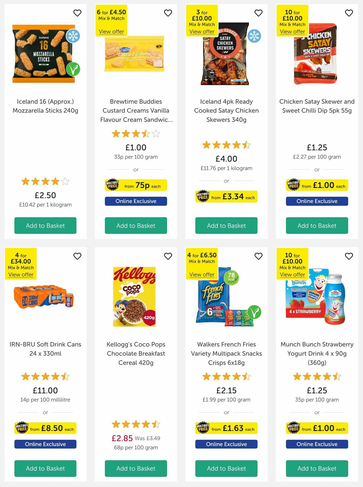 Iceland Offers from 11 April