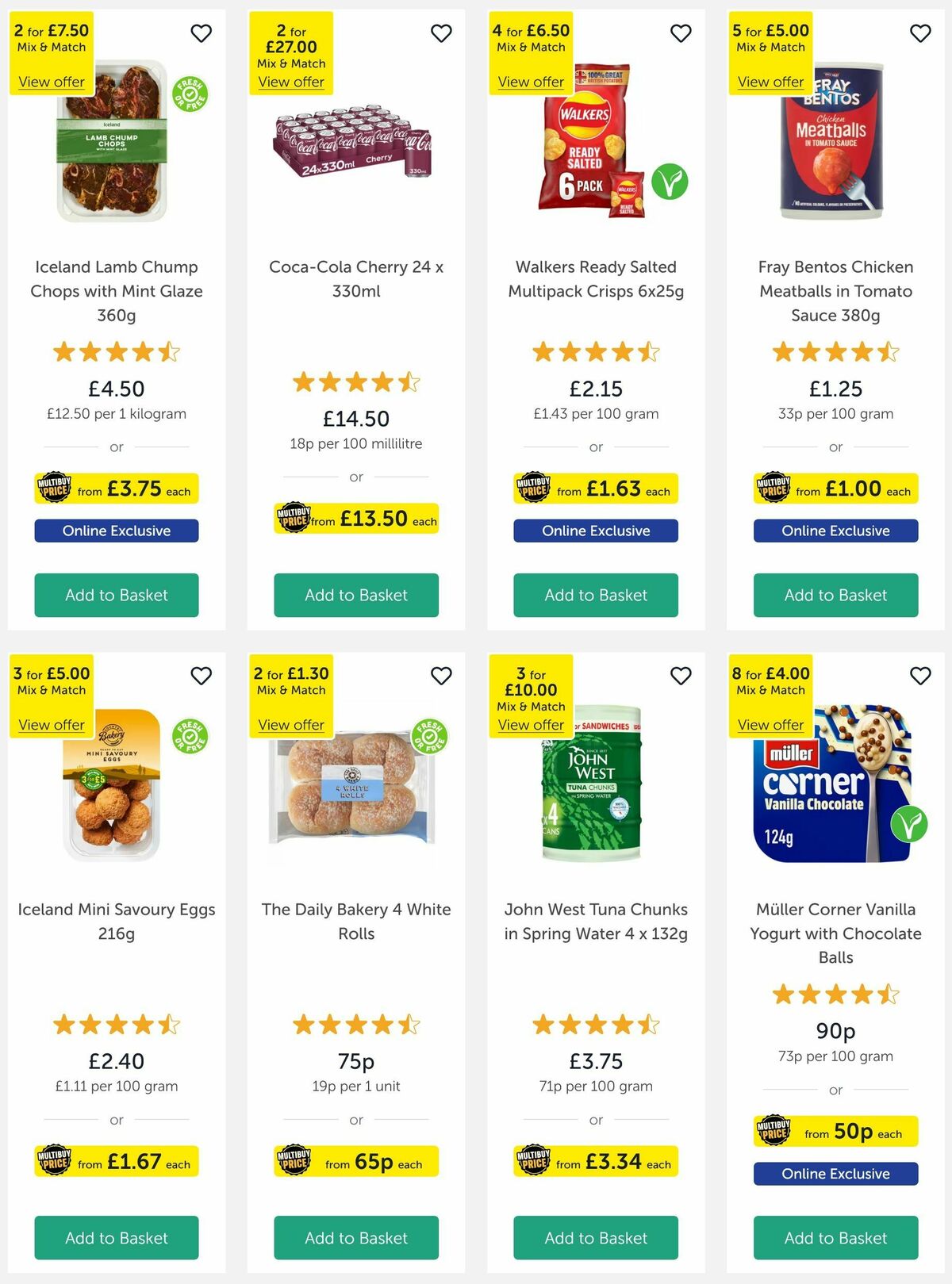 Iceland Offers from 11 April