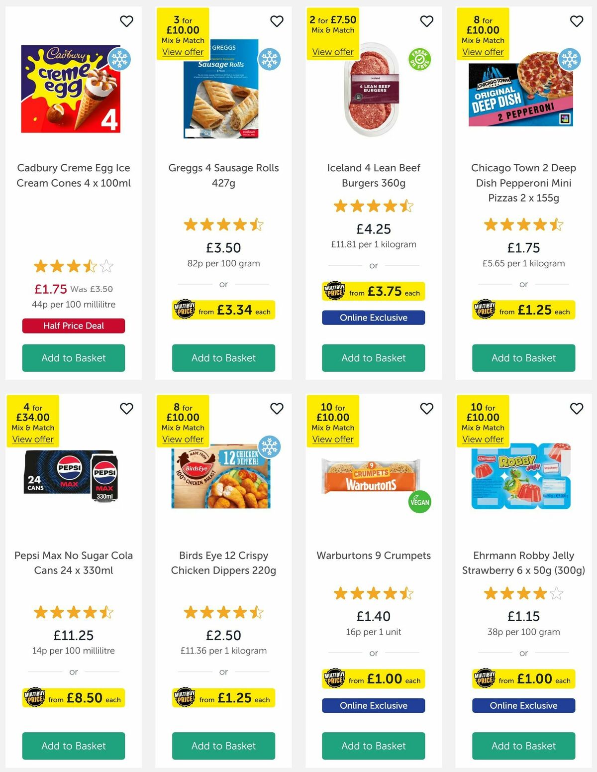 Iceland Offers from 11 April