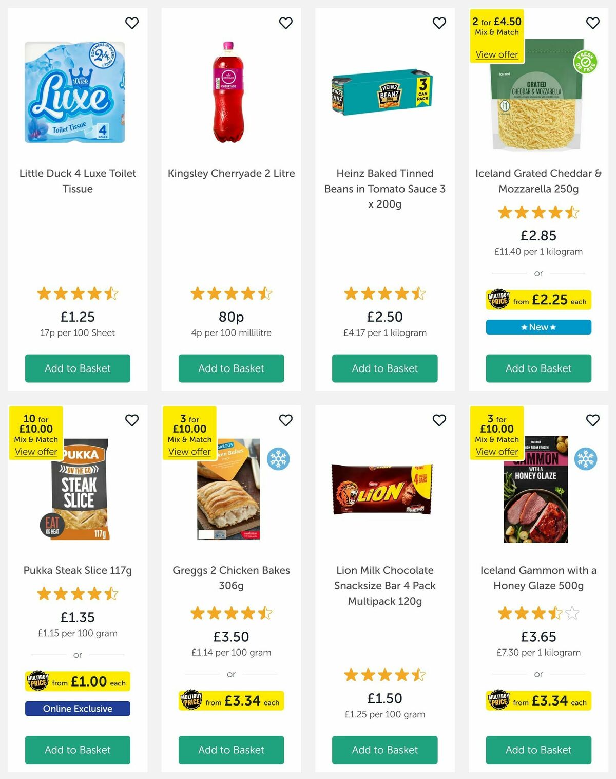 Iceland Offers from 11 April