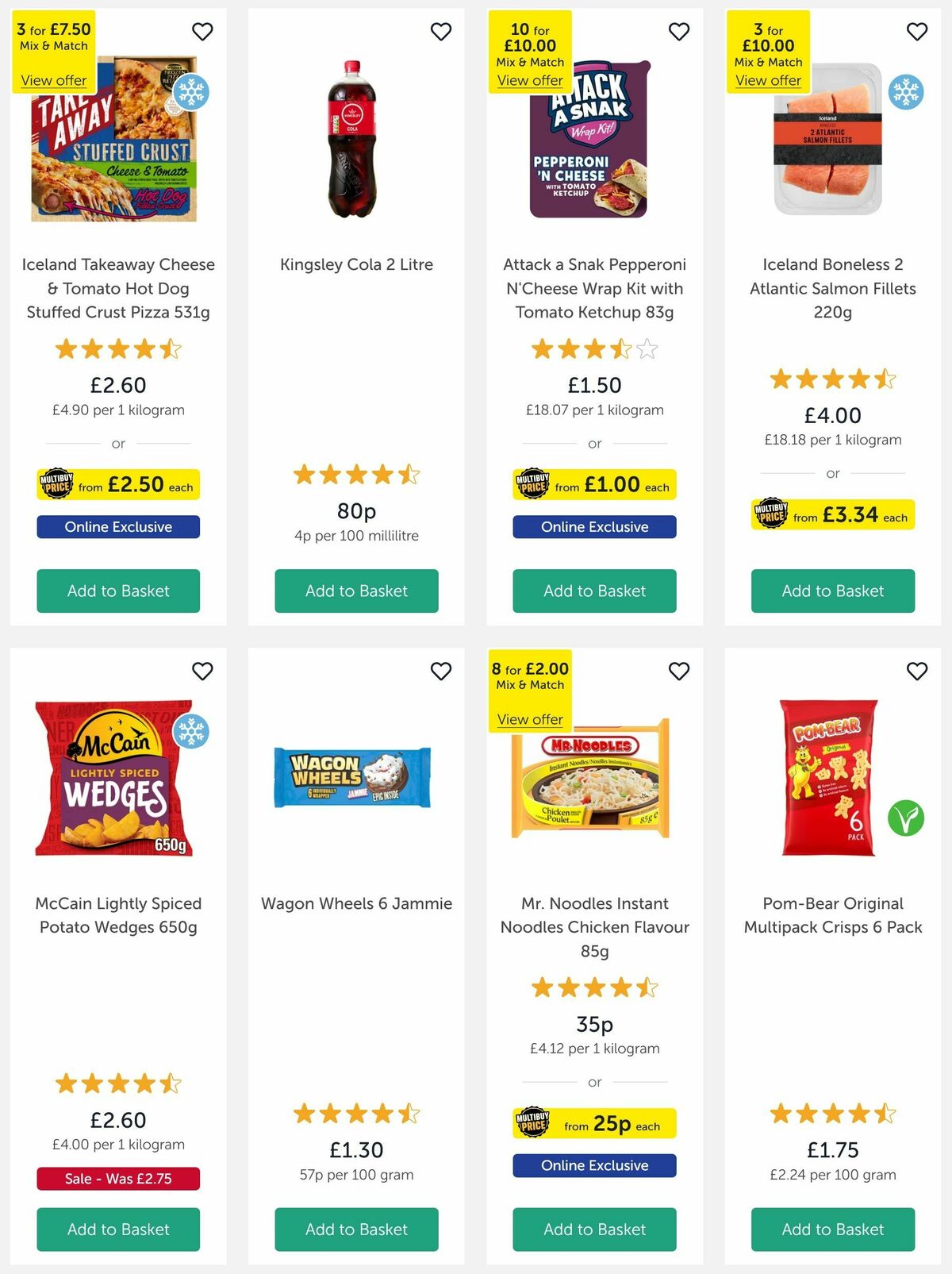 Iceland Offers from 11 April