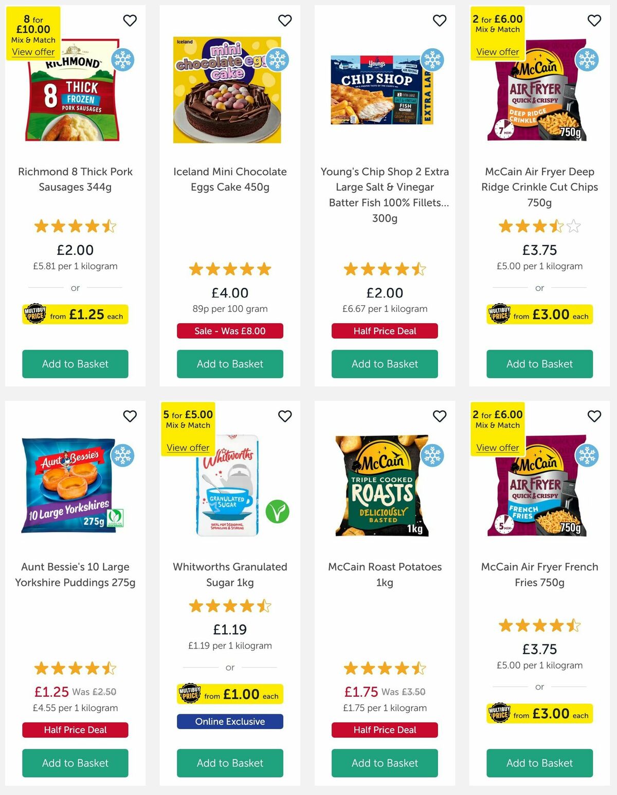 Iceland Offers from 11 April