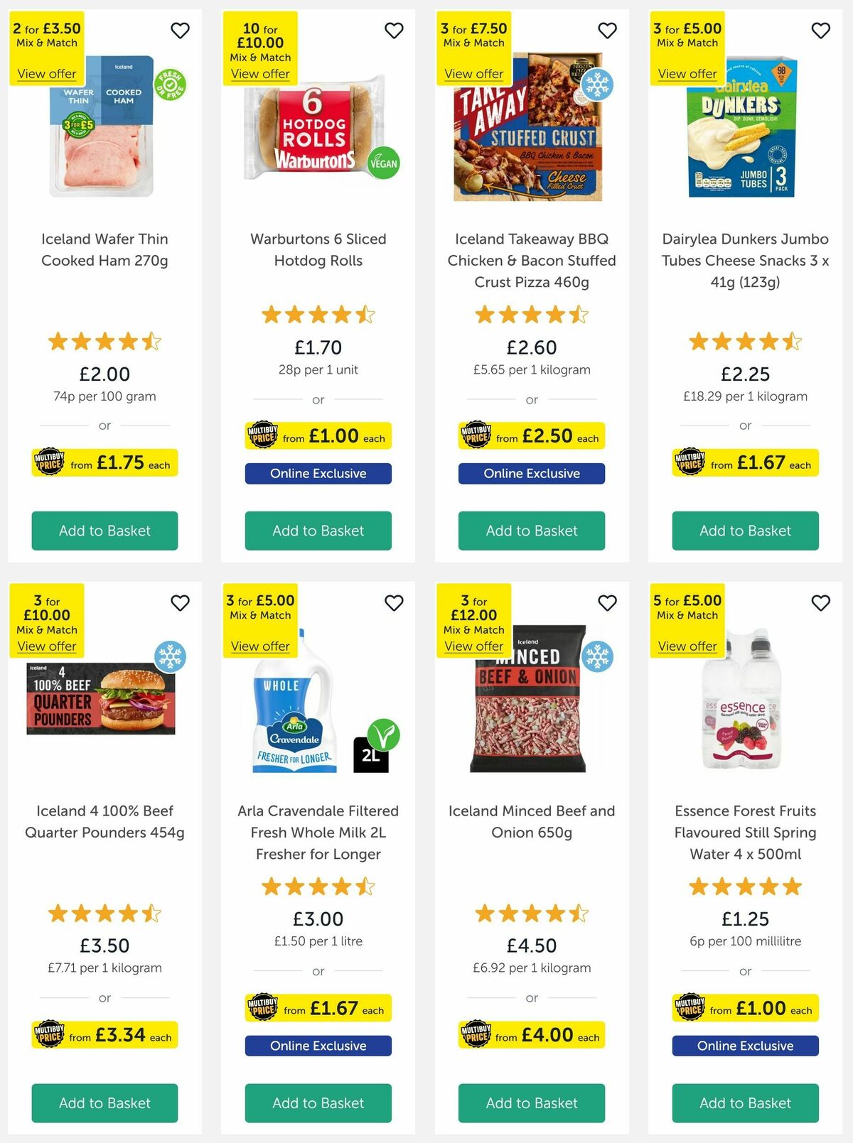 Iceland Offers from 18 April