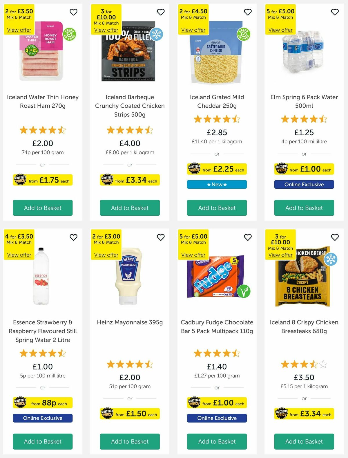 Iceland Offers from 18 April