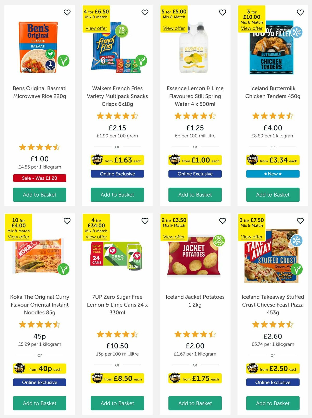 Iceland Offers from 18 April