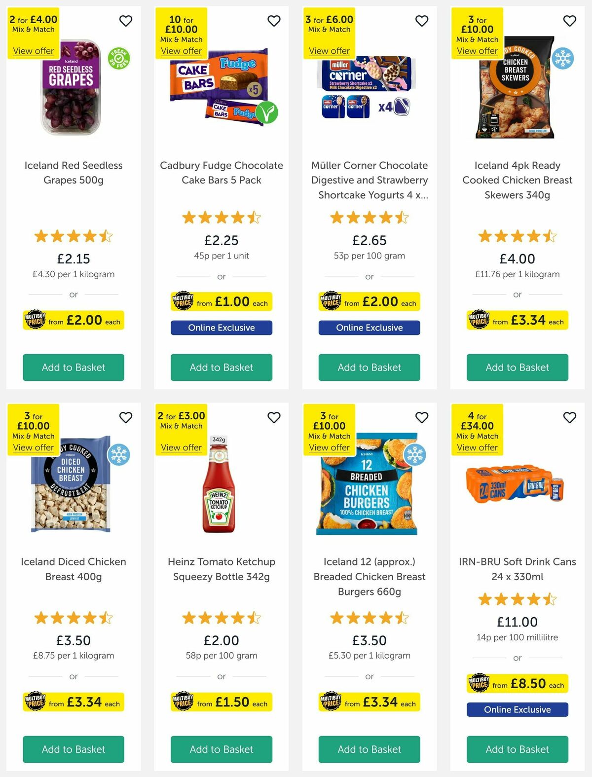 Iceland Offers from 18 April