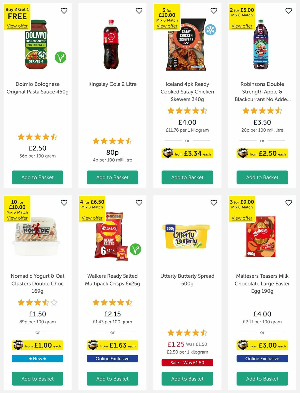 Iceland Offers from 18 April