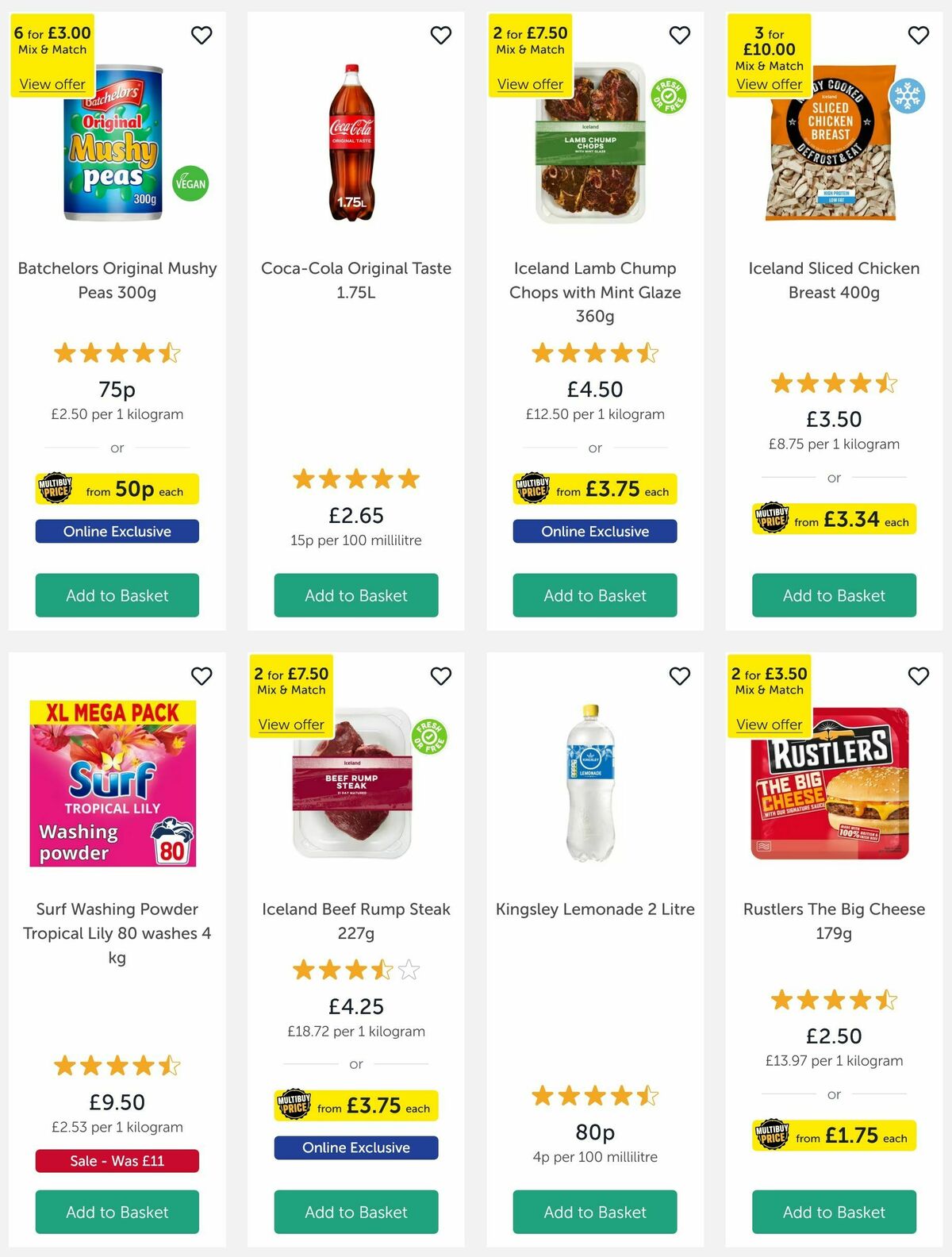 Iceland Offers from 18 April