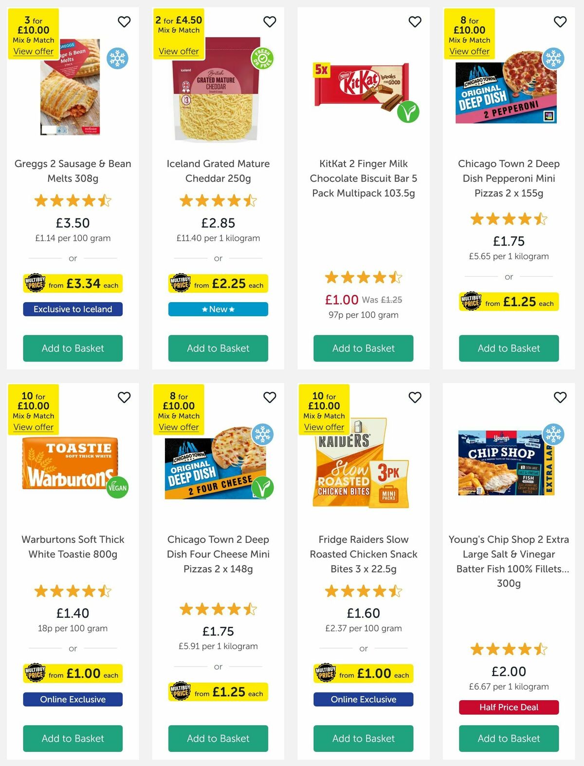 Iceland Offers from 18 April