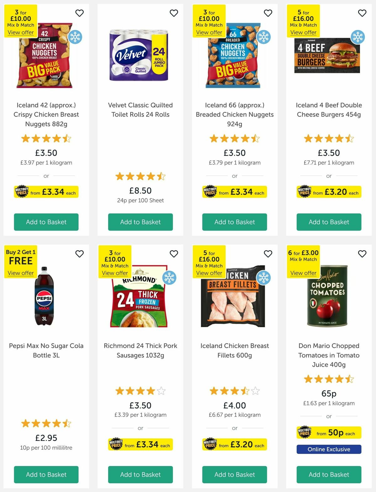 Iceland Offers from 24 April