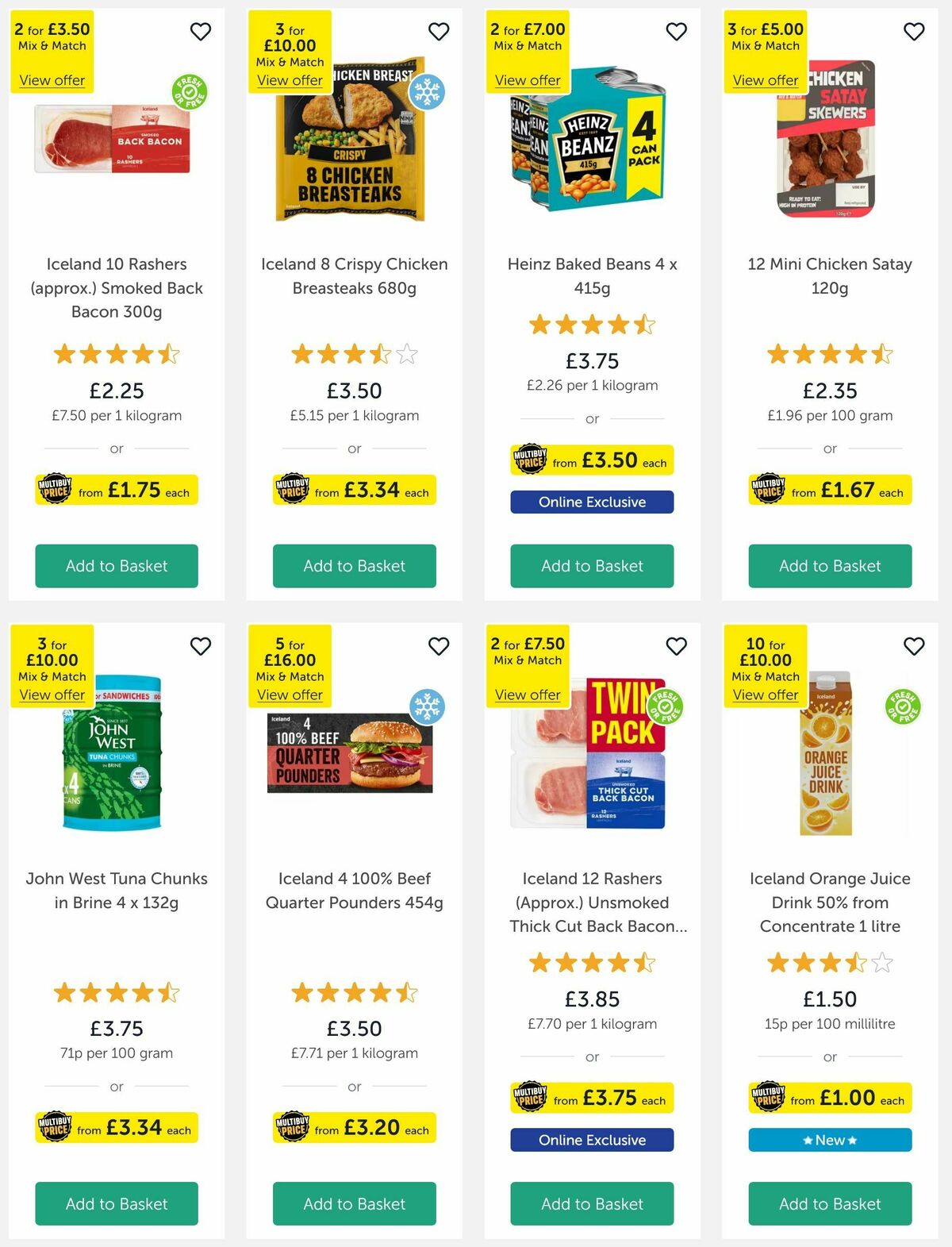 Iceland Offers from 24 April