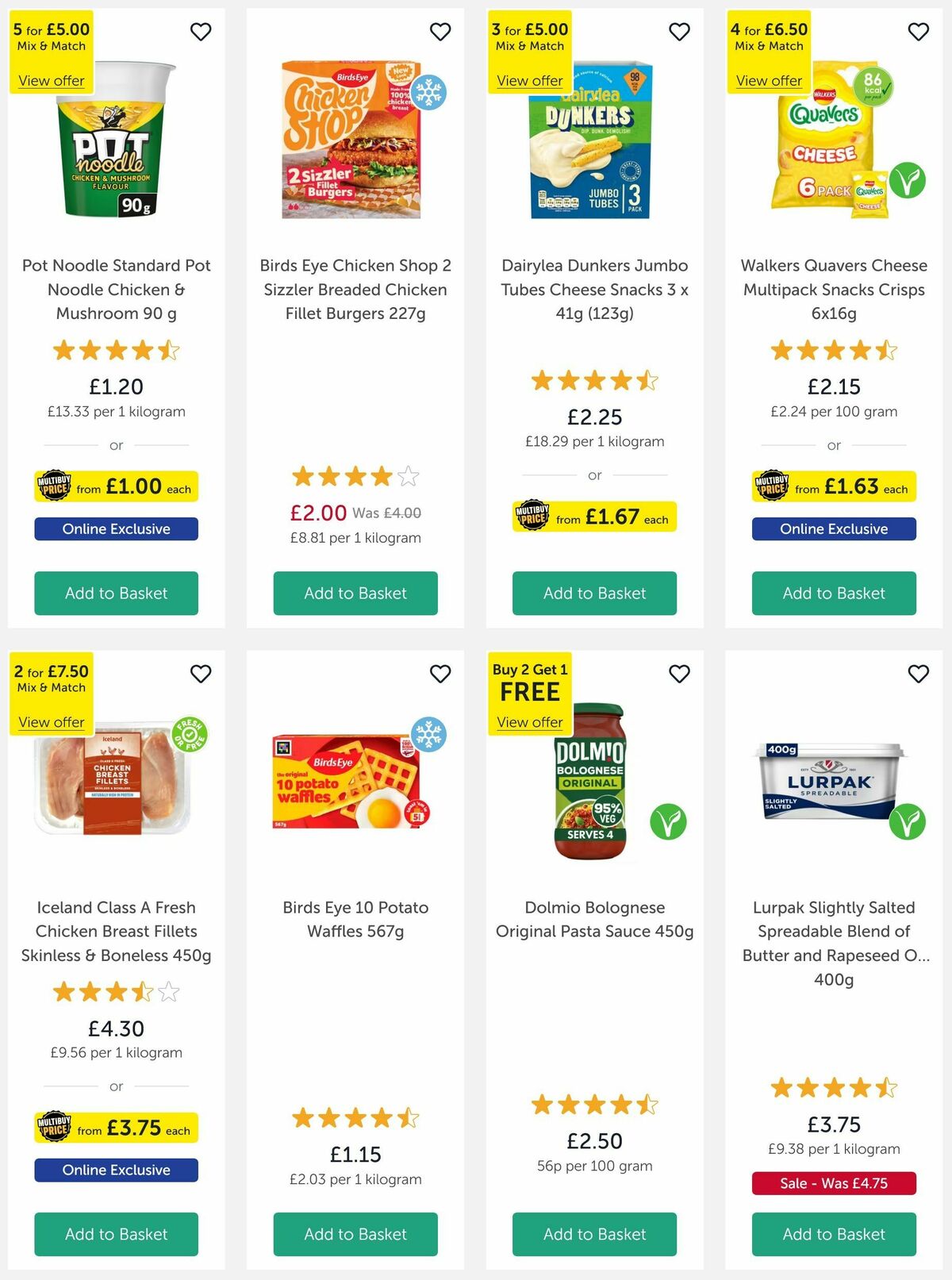 Iceland Offers from 24 April