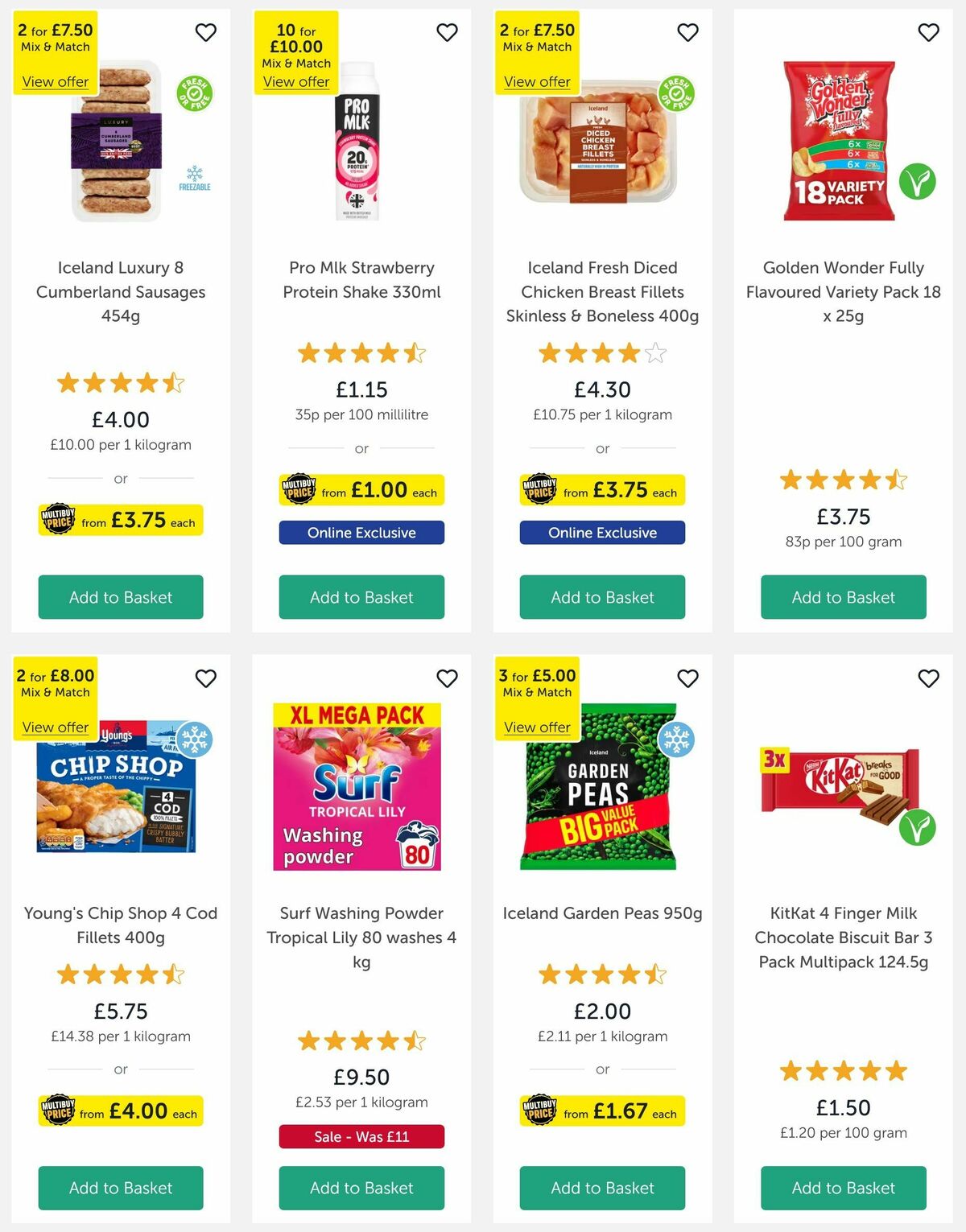 Iceland Offers from 24 April