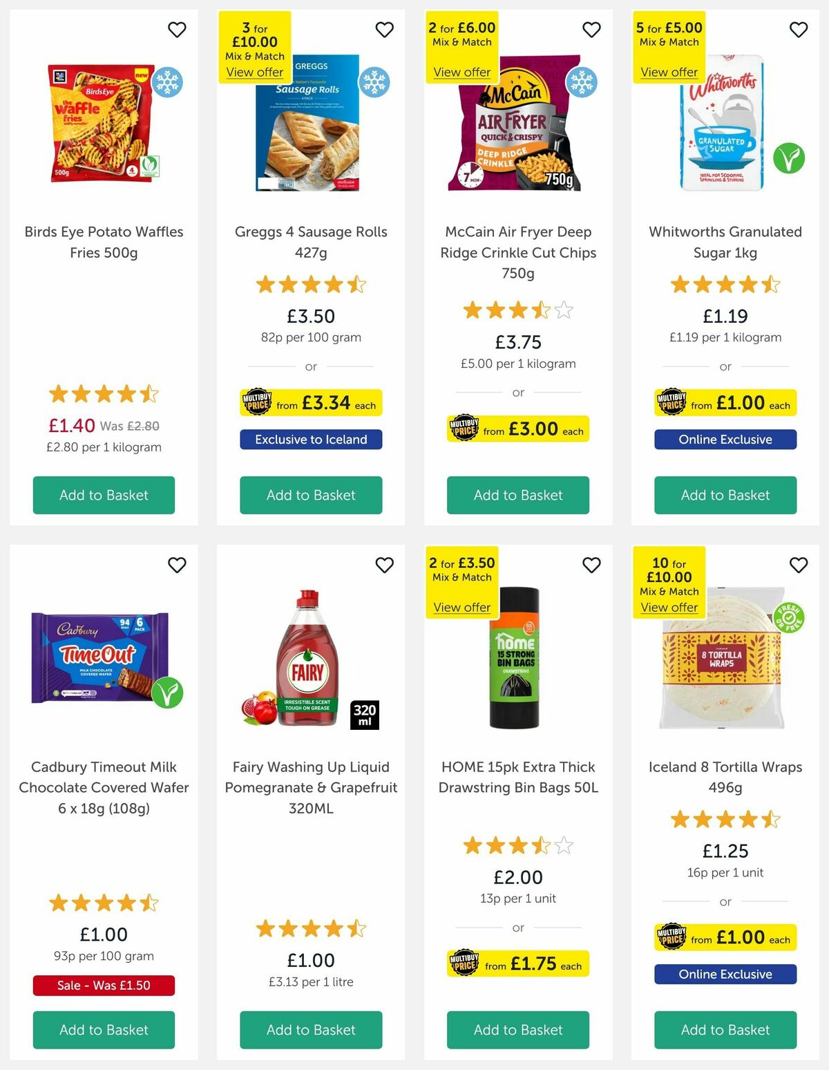 Iceland Offers from 24 April