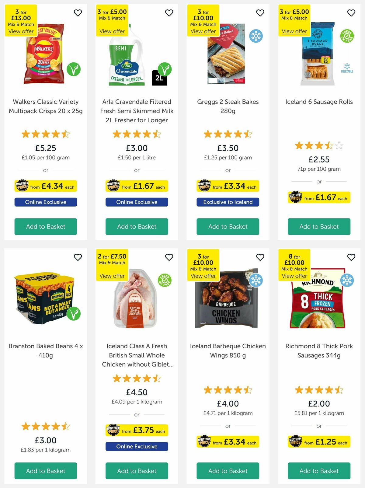 Iceland Offers from 24 April