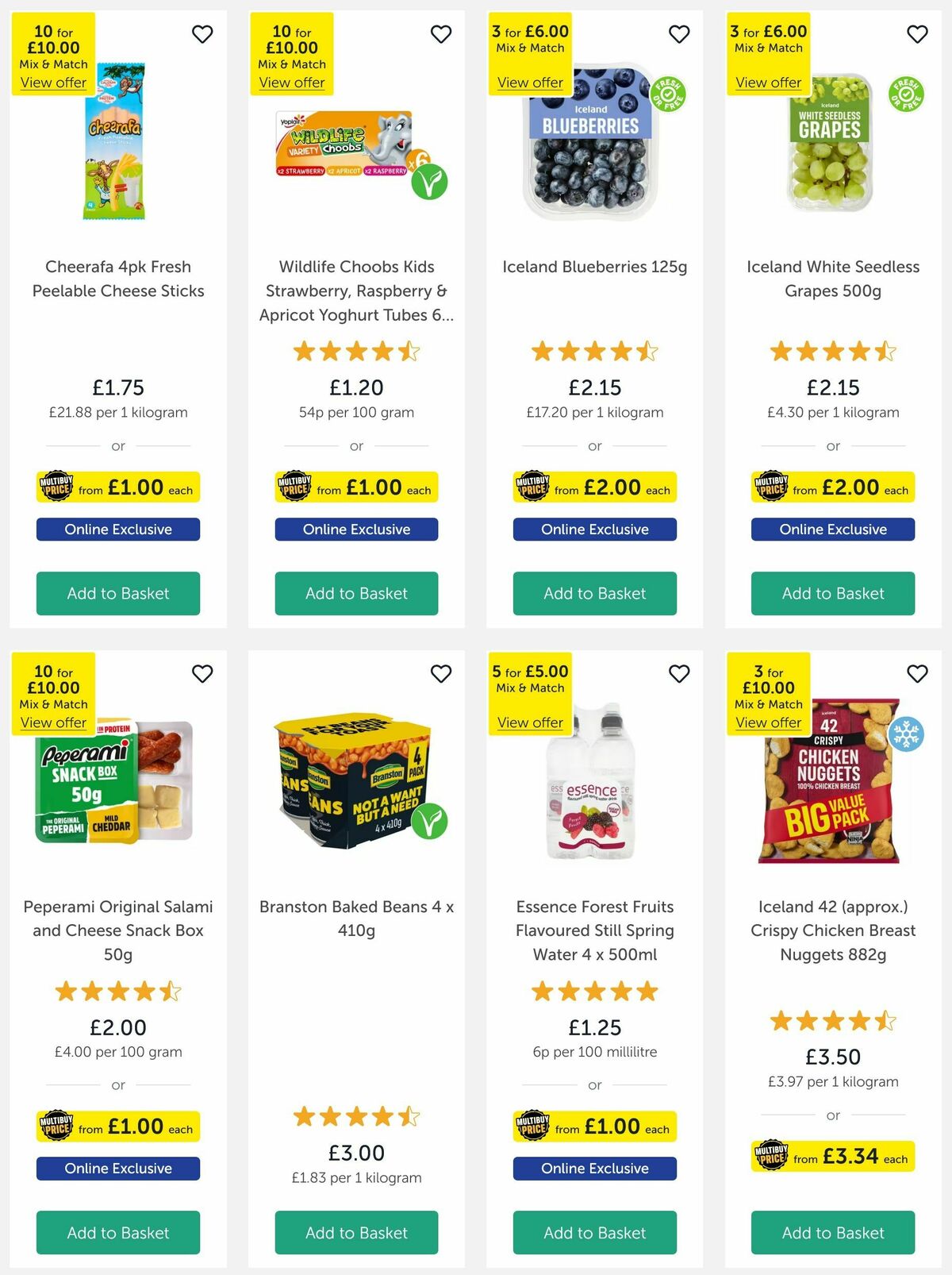 Iceland Offers from 2 May