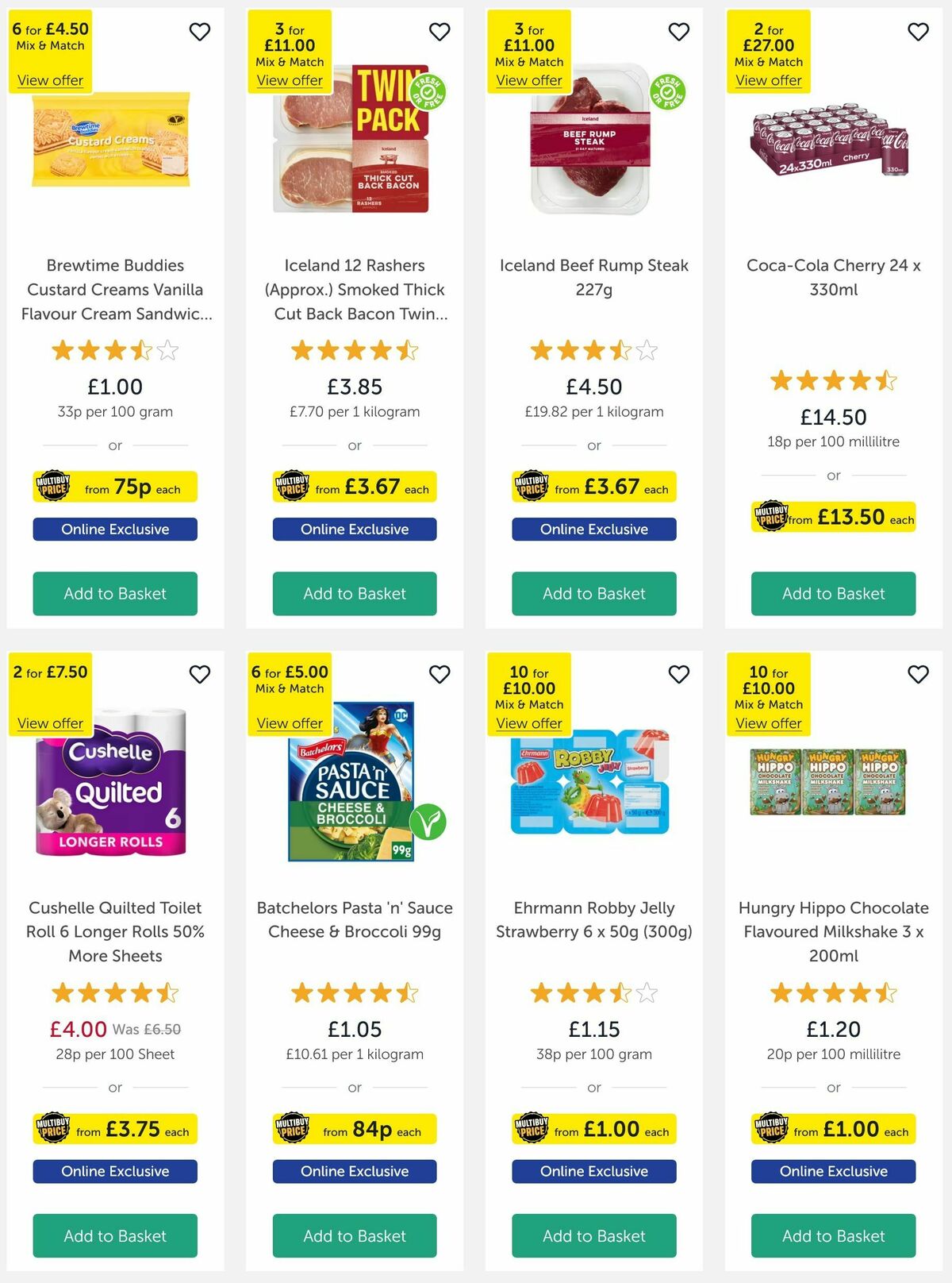 Iceland Offers from 2 May