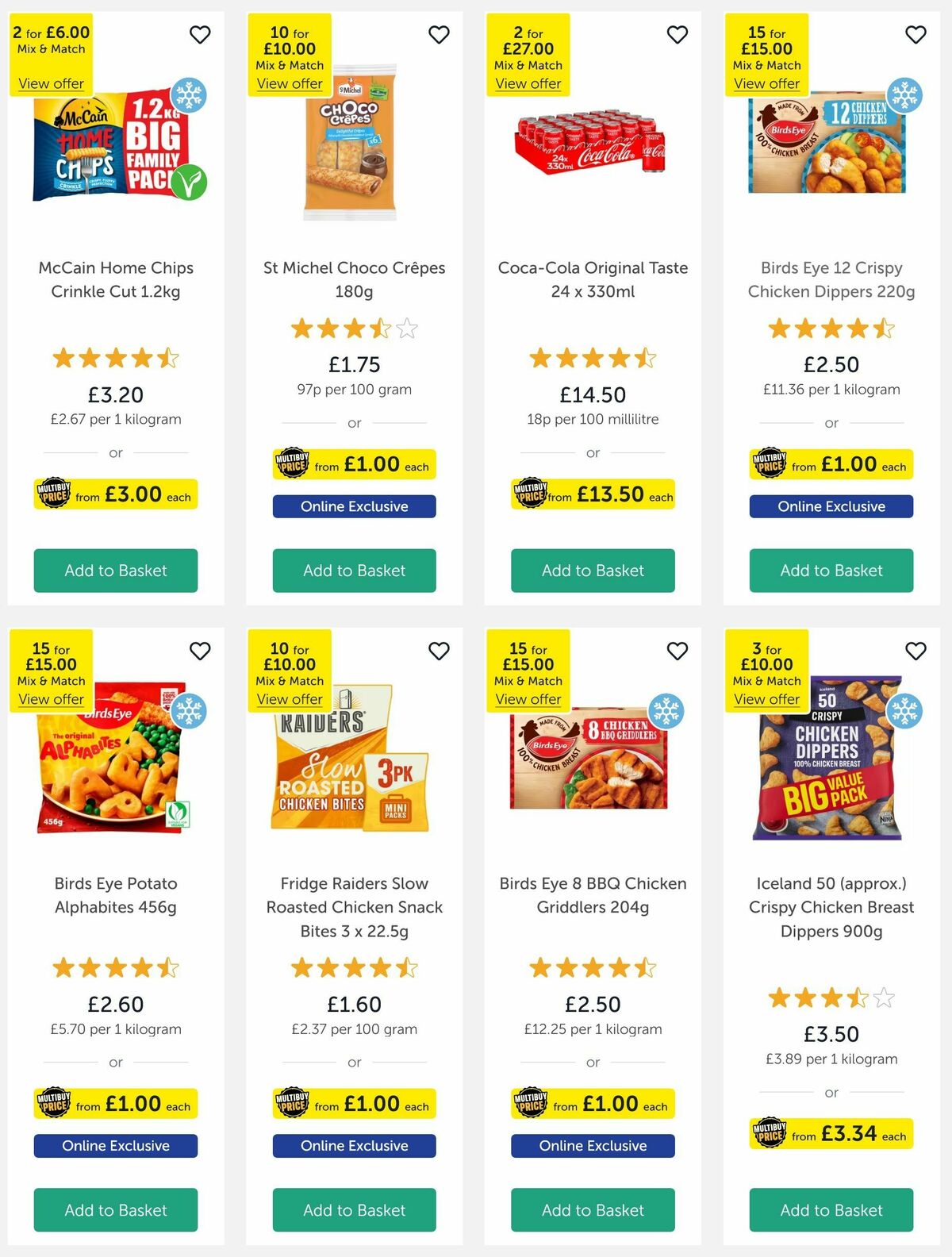 Iceland Offers from 2 May