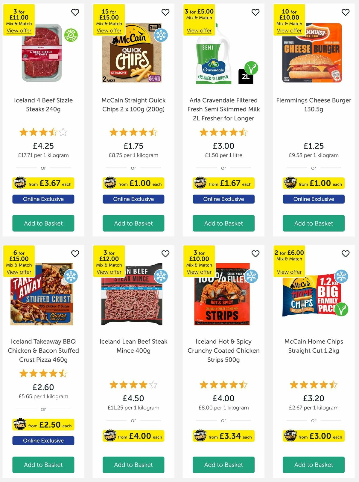 Iceland Offers from 2 May