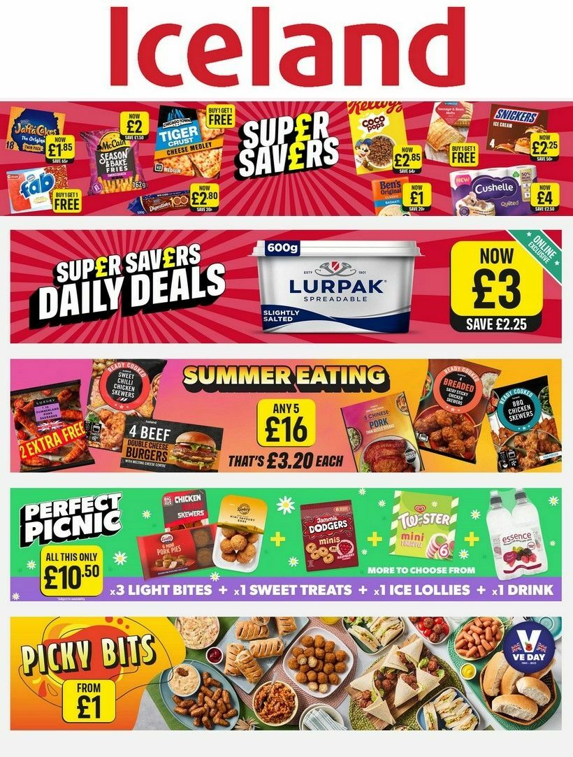 Iceland Offers from 9 May