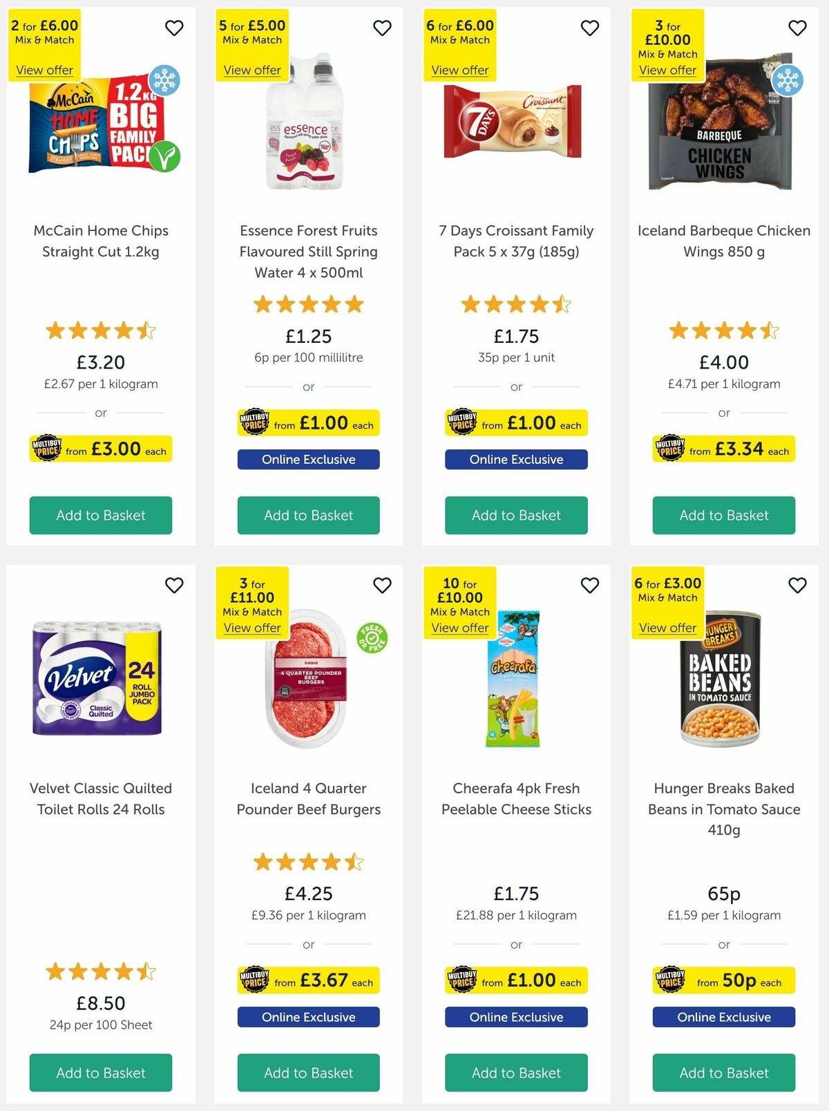 Iceland Offers from 9 May