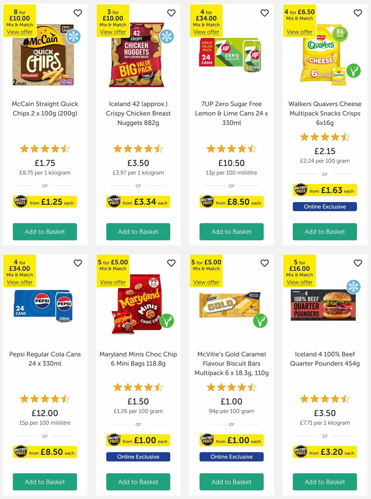 Iceland Offers from 9 May