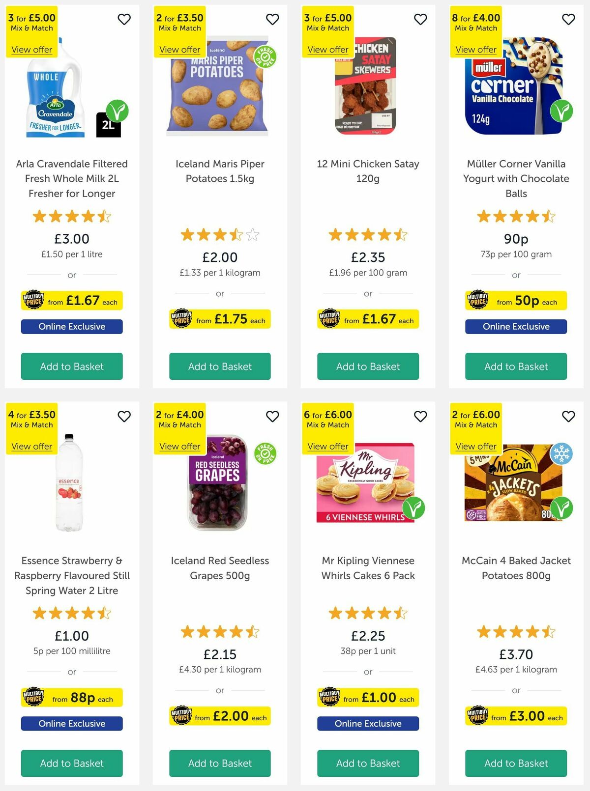 Iceland Offers from 9 May