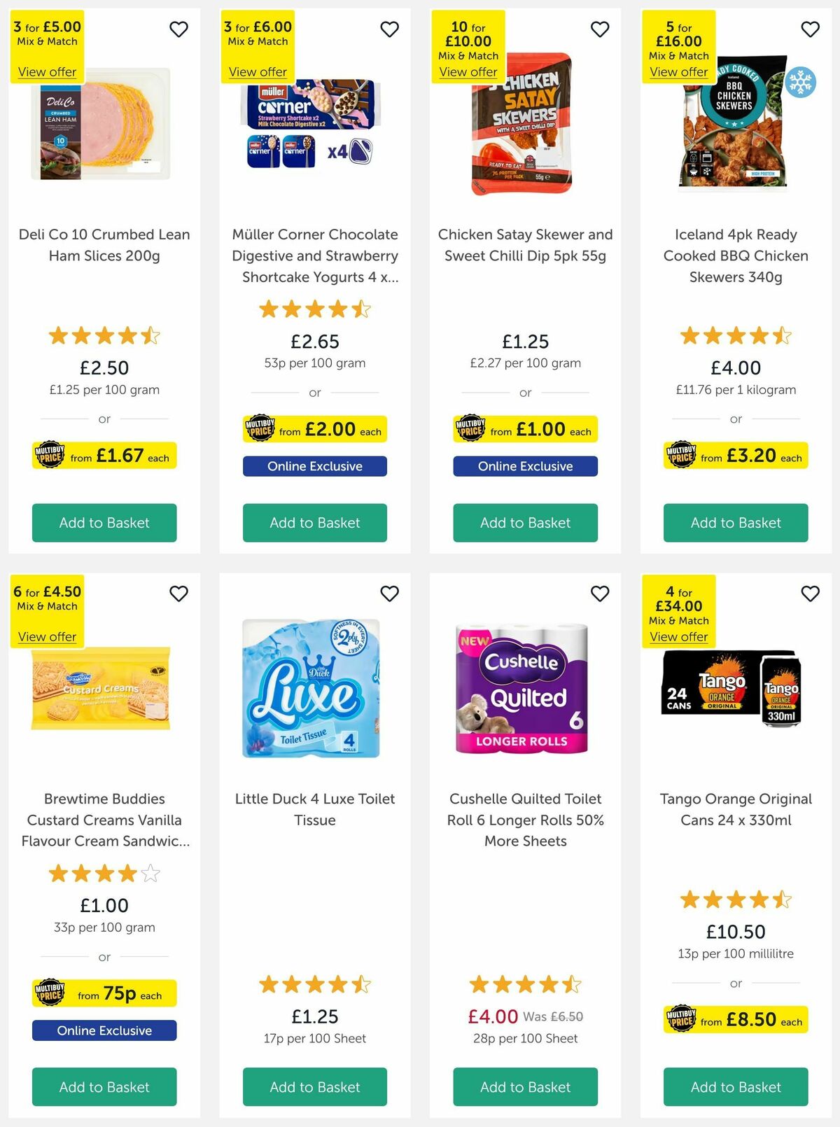 Iceland Offers from 9 May