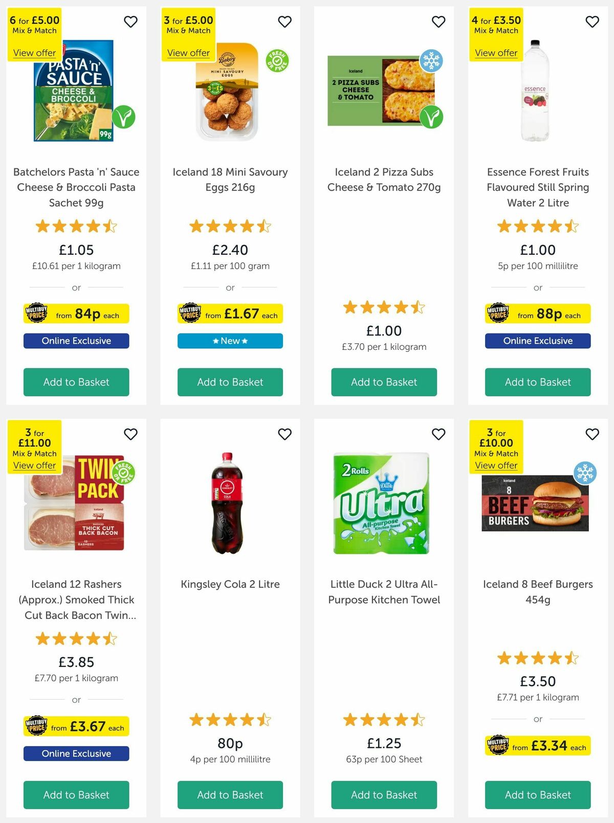 Iceland Offers from 9 May