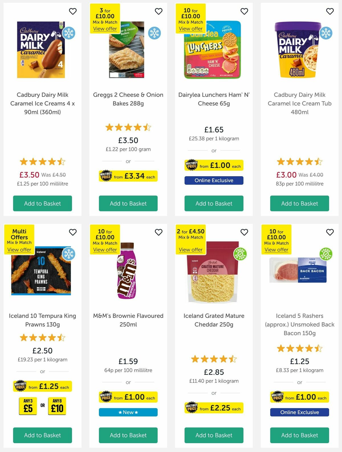 Iceland Offers from 9 May