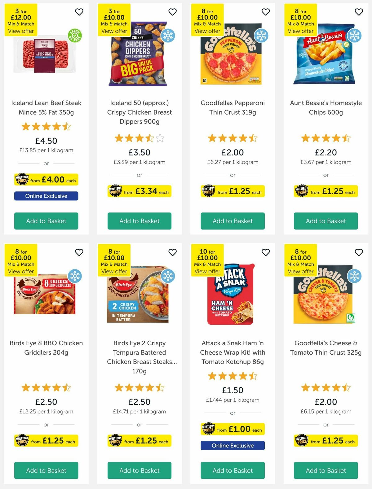 Iceland Offers from 9 May