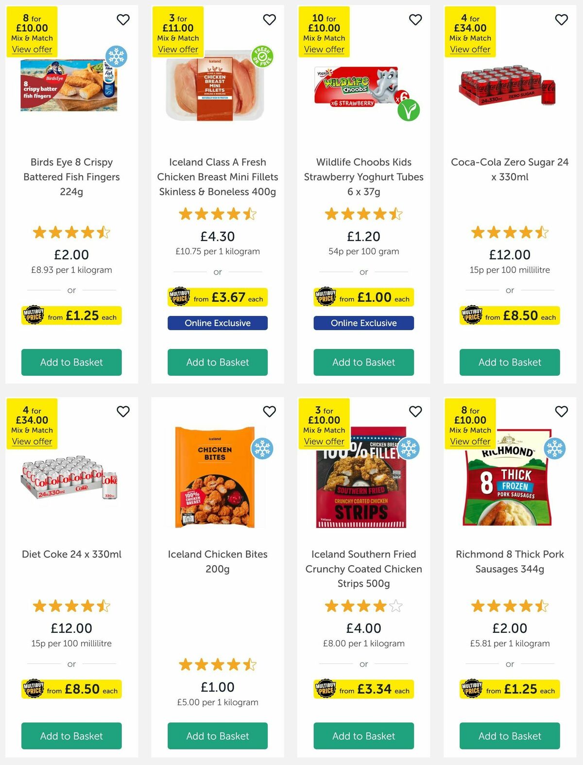 Iceland Offers from 9 May