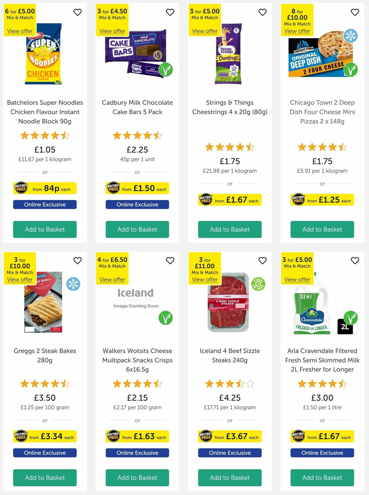 Iceland Offers from 9 May