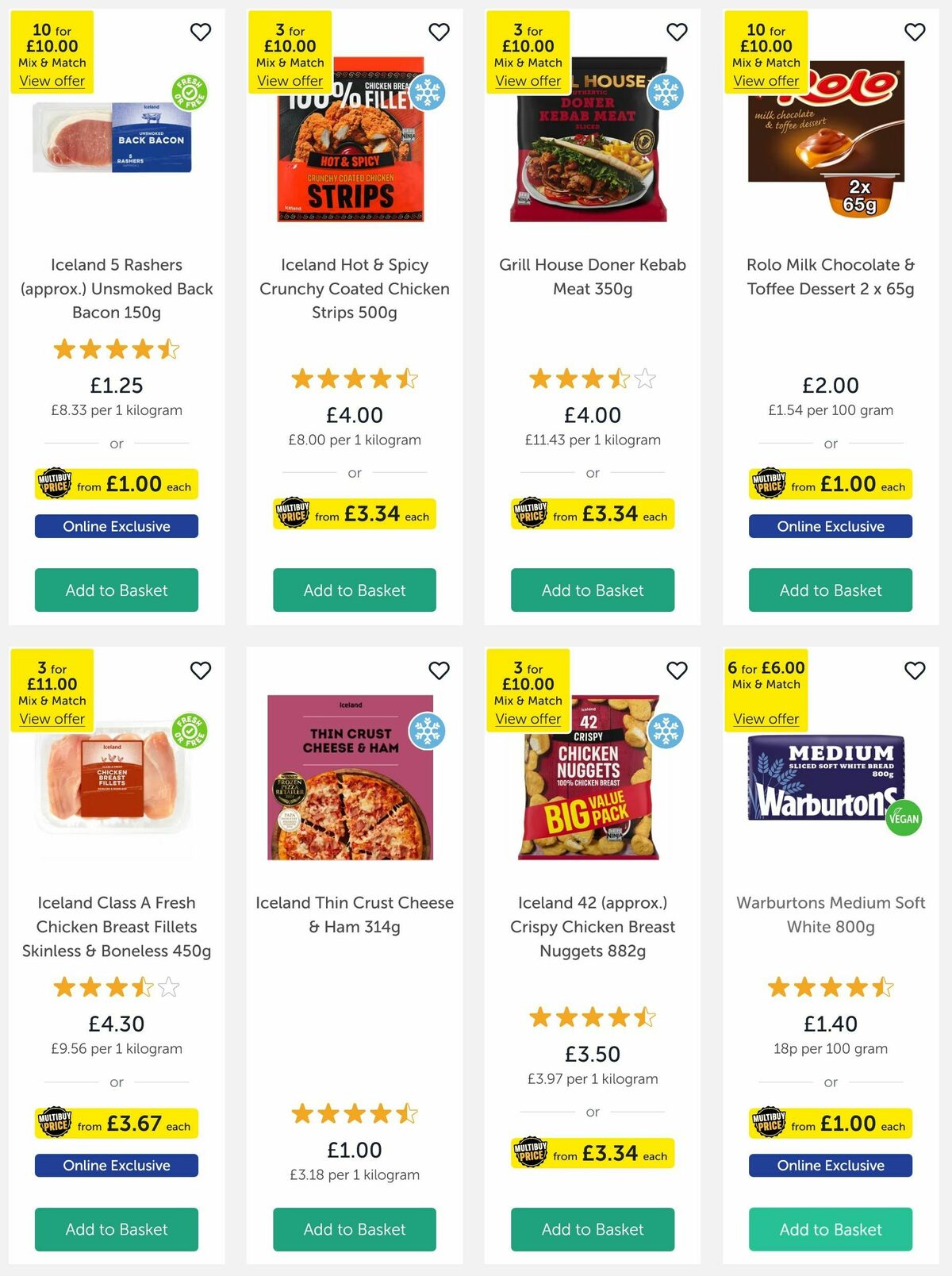 Iceland Offers from 16 May