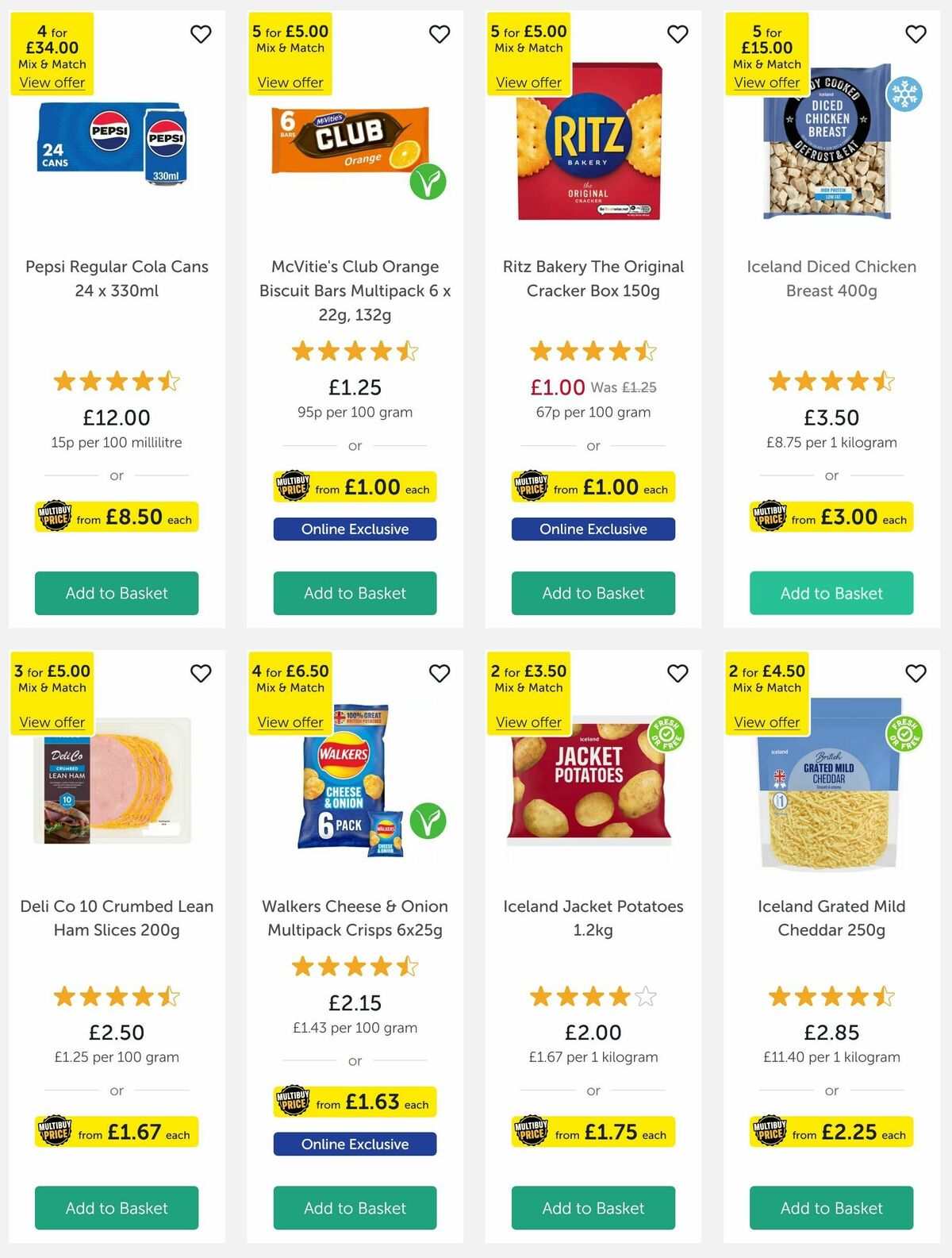 Iceland Offers from 16 May