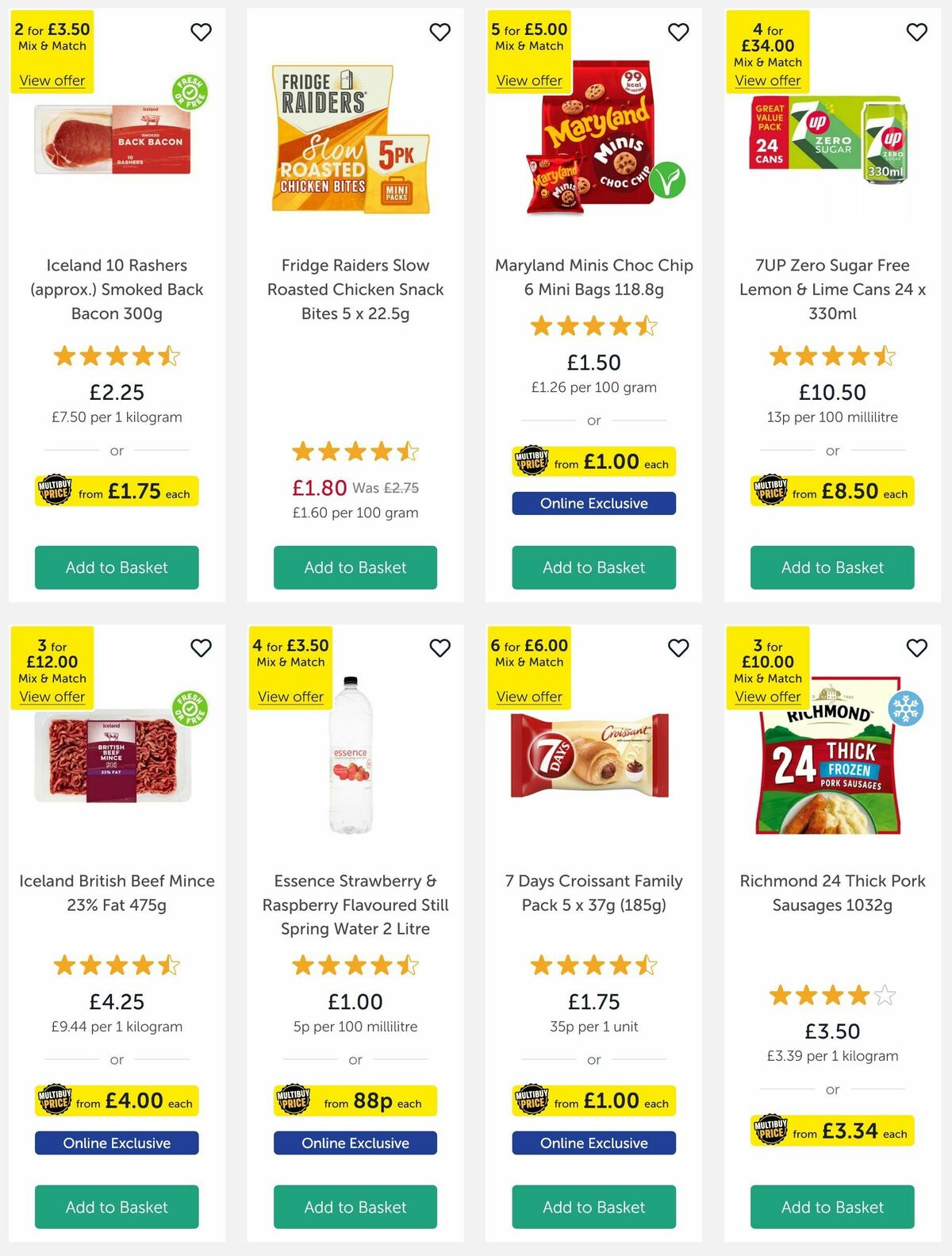 Iceland Offers from 16 May