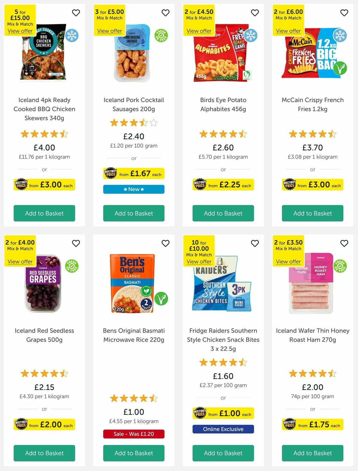 Iceland Offers from 16 May