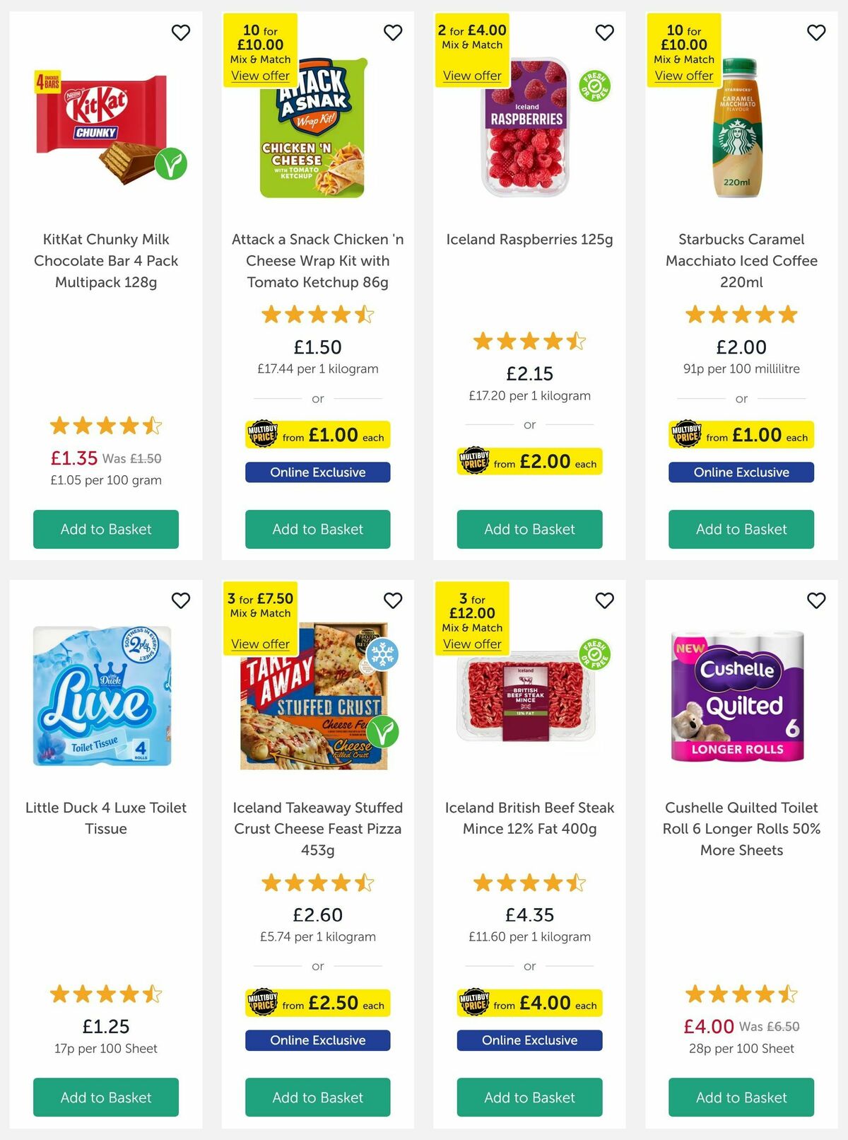 Iceland Offers from 16 May