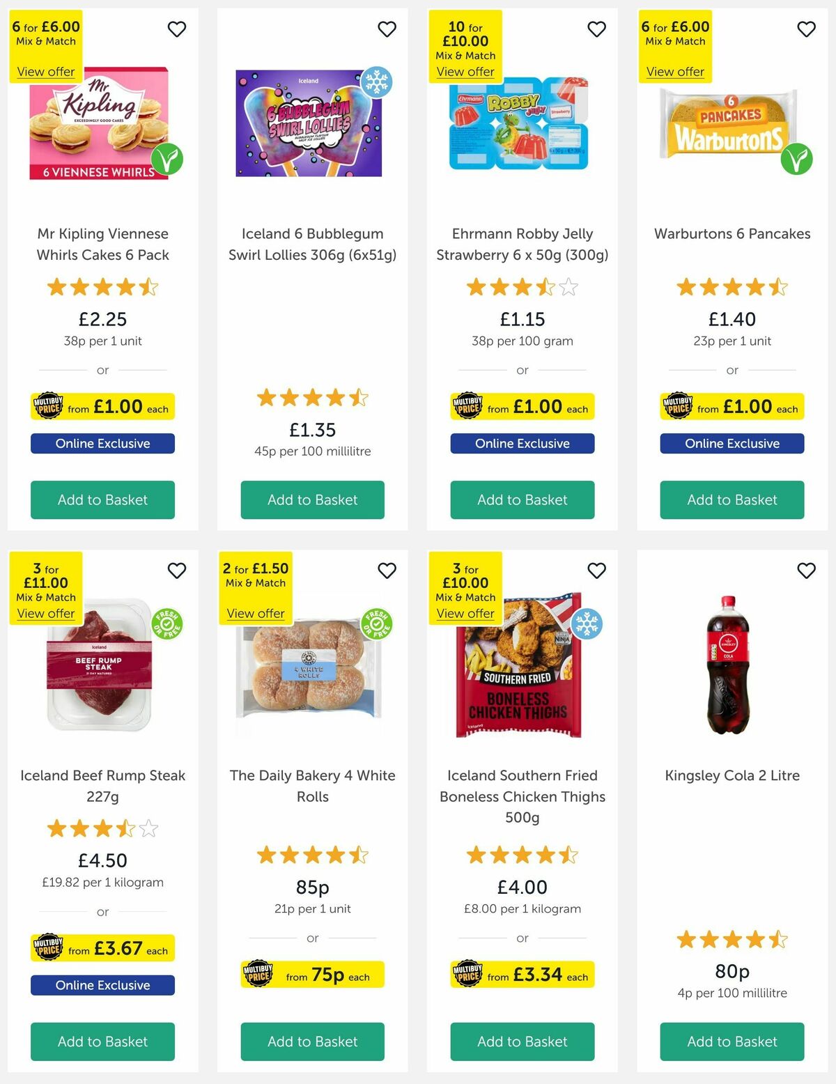 Iceland Offers from 16 May