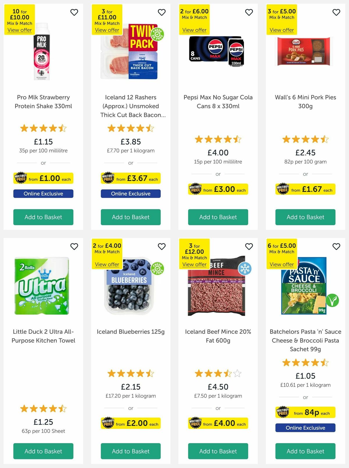 Iceland Offers from 16 May