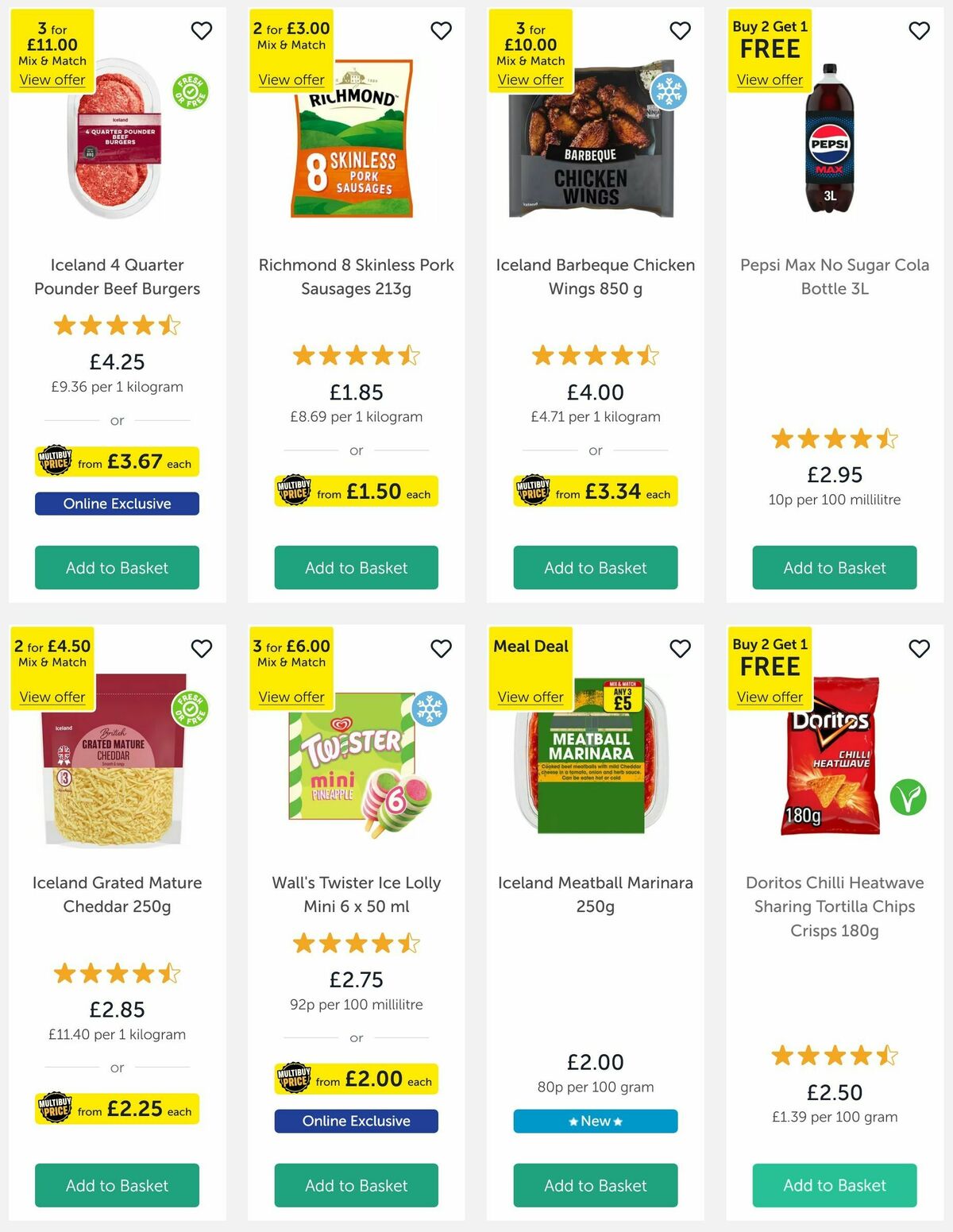 Iceland Offers from 16 May