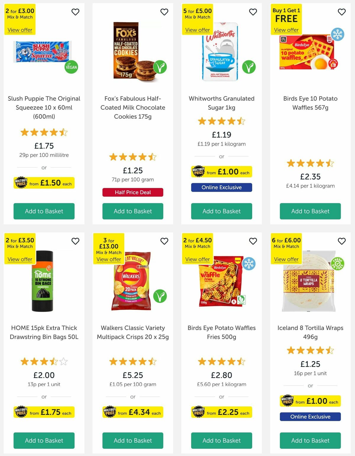 Iceland Offers from 16 May