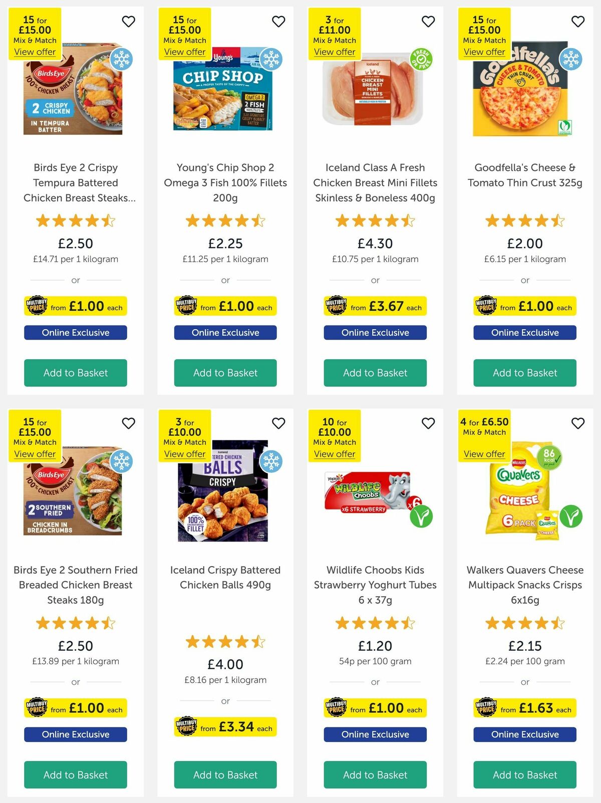 Iceland Offers from 16 May