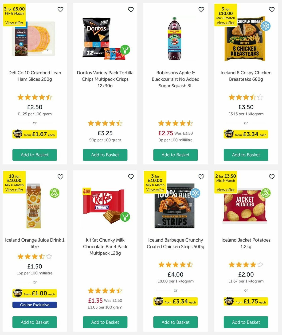 Iceland Offers from 22 May