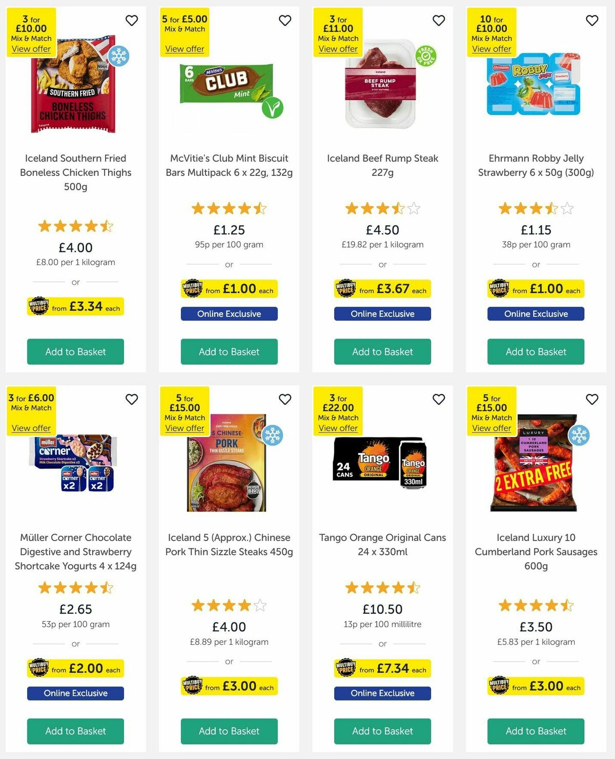 Iceland Offers from 22 May