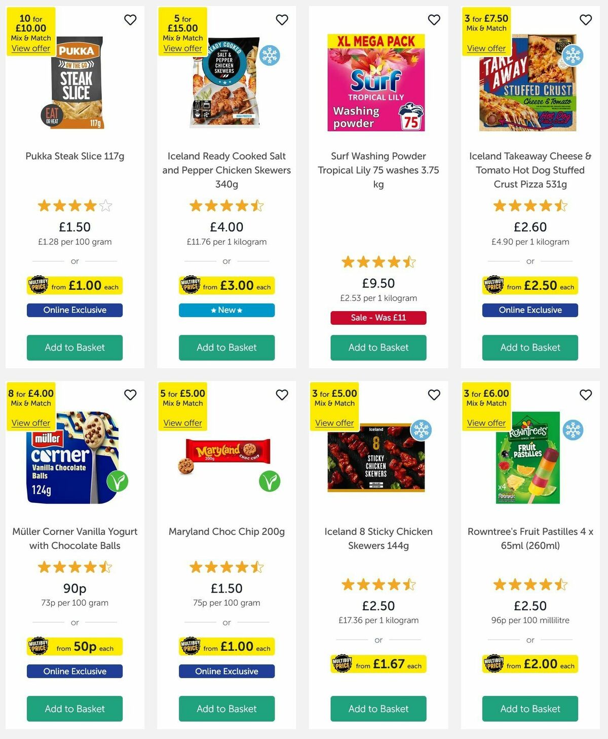 Iceland Offers from 22 May