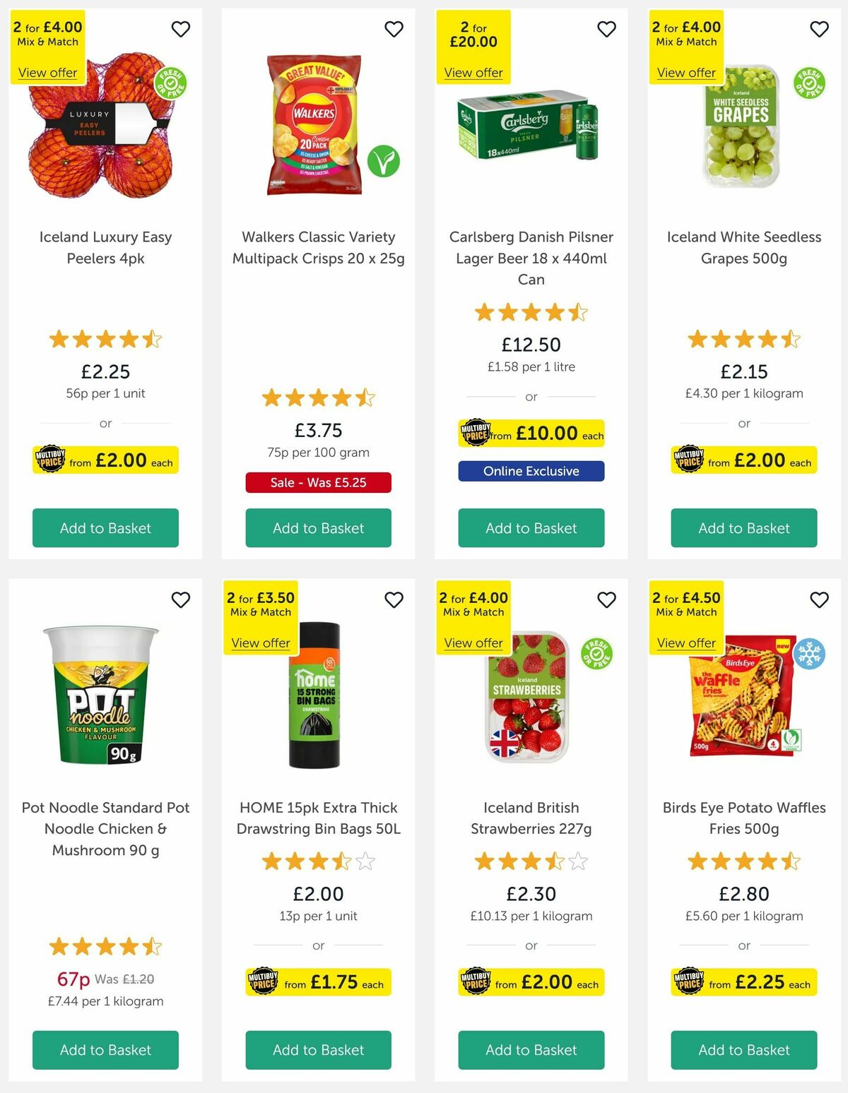 Iceland Offers from 22 May