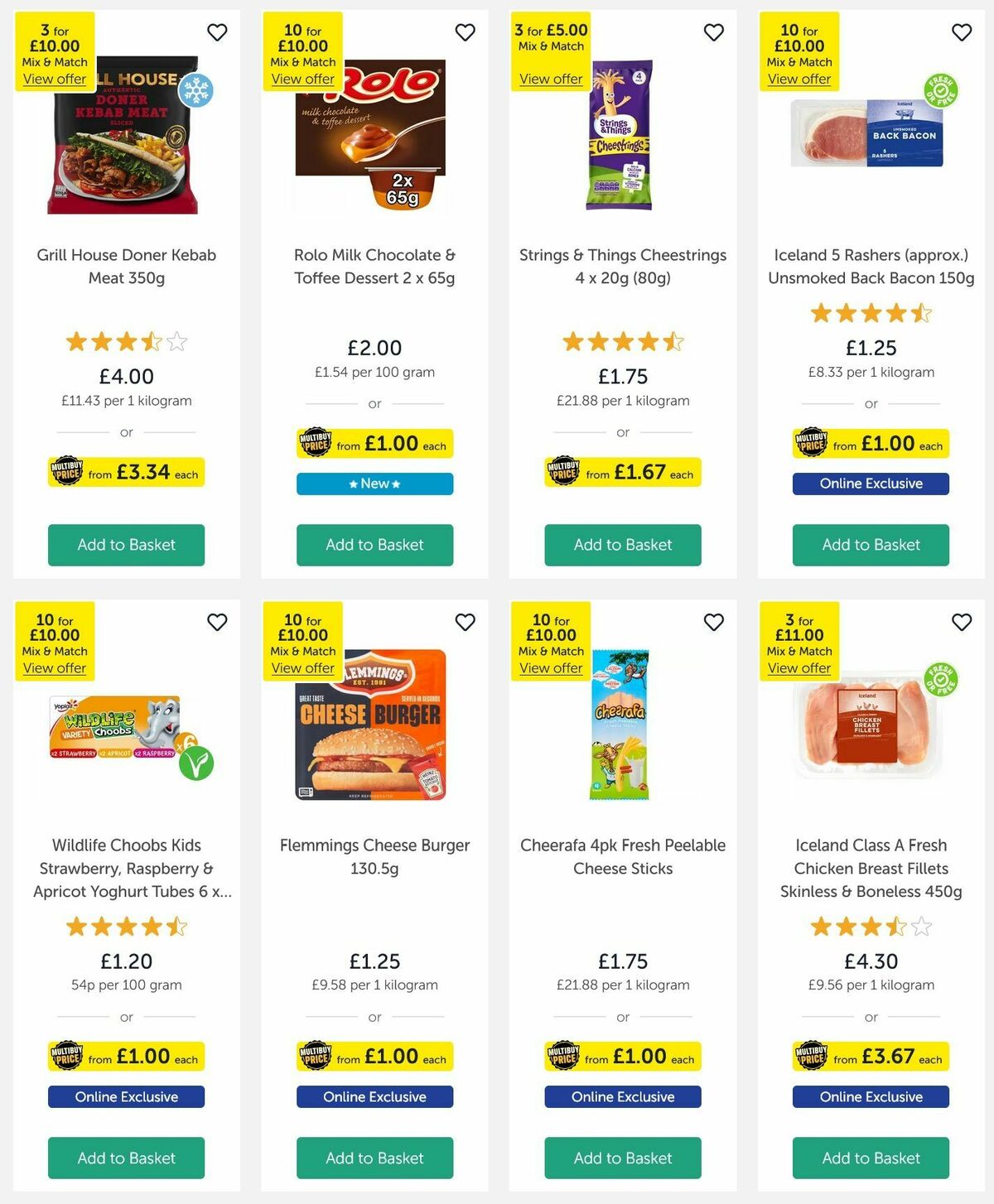 Iceland Offers from 22 May